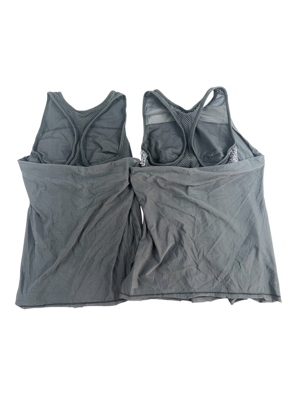 Lululemon Lot of 2 Racerback Bra Tanks Black Size 4